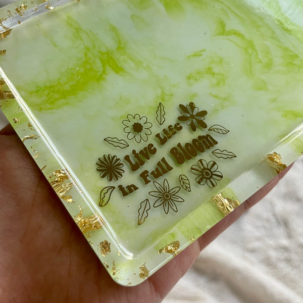 LIVE LIFE IN FULL BLOOM - Catch-All Tray